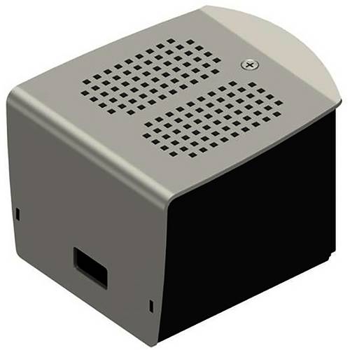 Fischer Elektronik SBC-Gehäuse Passend für (Entwicklungskits): Raspberry Pi® Aluminium (eloxiert), Schwarz (eloxiert)