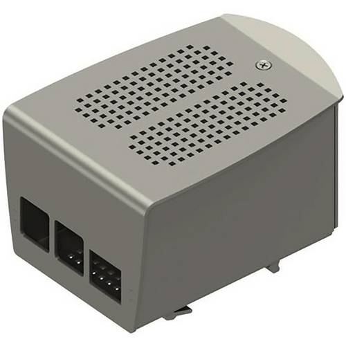 Fischer Elektronik SBC-Gehäuse Passend für (Entwicklungskits): Raspberry Pi® zur Hutschienenmontage Aluminium (eloxiert)