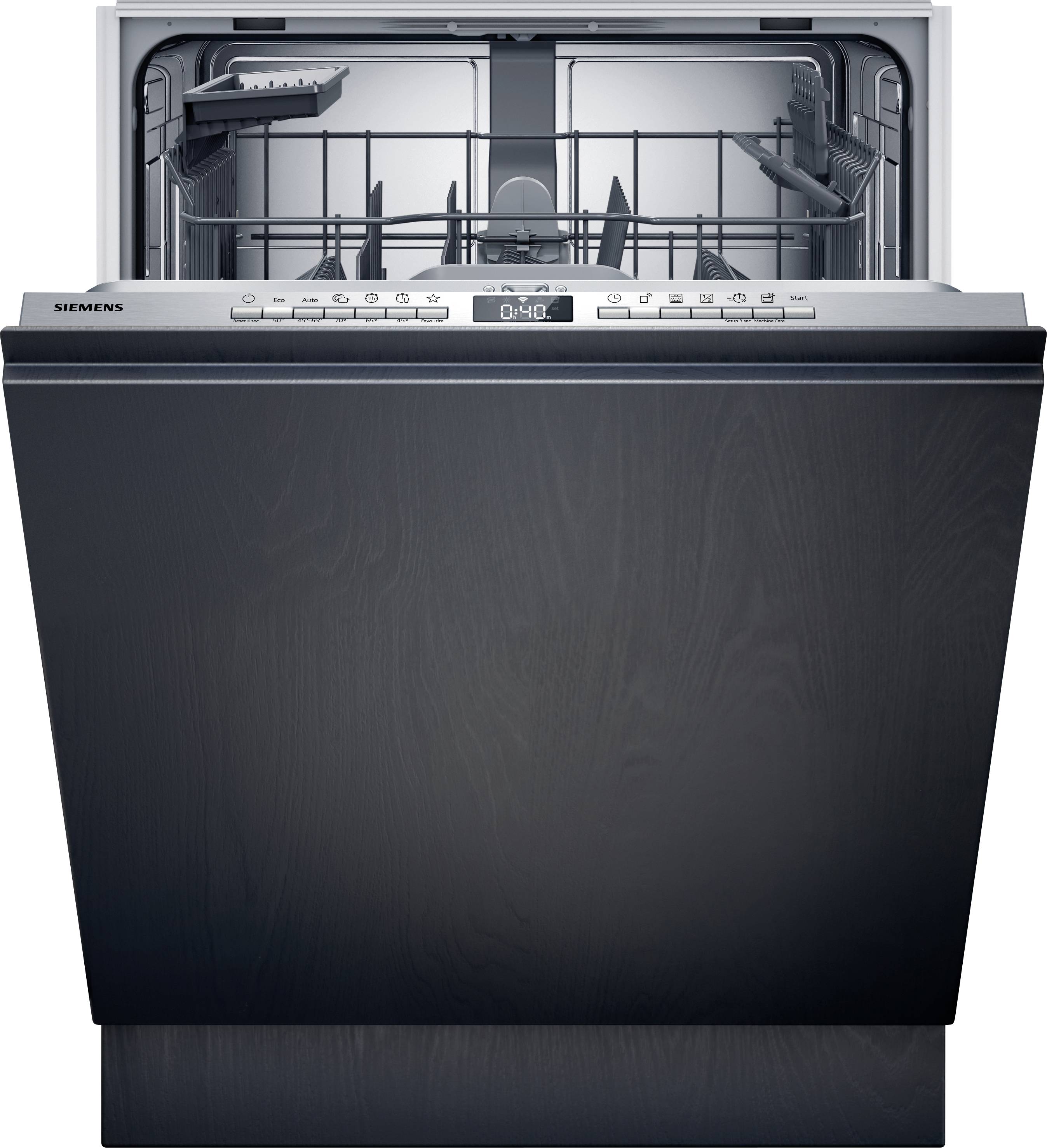 Siemens iQ300 SN63EX04TE Einbau-Geschirrspüler 598 mm EEK: B (A - G) Vollintegrierbar Blau
