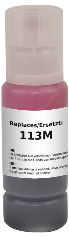 Renkforce Nachfülltinte ersetzt Epson 113 Kompatibel Magenta 70 ml RF-EINK113M RF-6736462