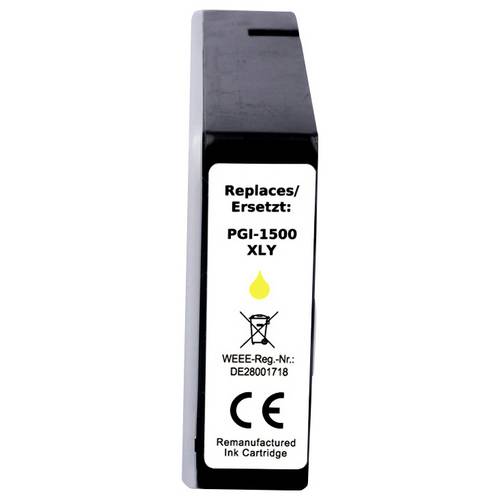 Renkforce Druckerpatrone ersetzt Canon PGI-1500Y XL Kompatibel Gelb RF-CPGI1500XLY RF-6736472