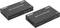 Zwei schwarze USB 3.2 über CAT-Extender mit mehreren Anschlüssen, markiert mit 'HDBaseT'.