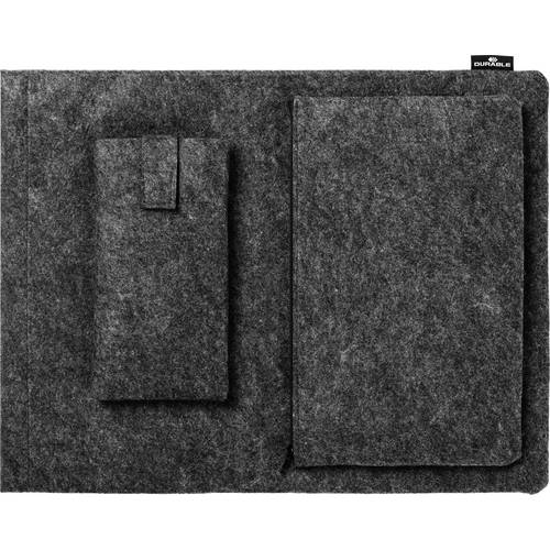 Thumbnail - Durable Notebook Hülle MultiBag EFFECT Passend für maximal: 41,7 cm (16,4) Anthrazit, Grau
