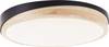 Brilliant G80845/76 Baarlo LED-Deckenleuchte LED LED fest eingebaut 24 W Schwarz (matt), Holz