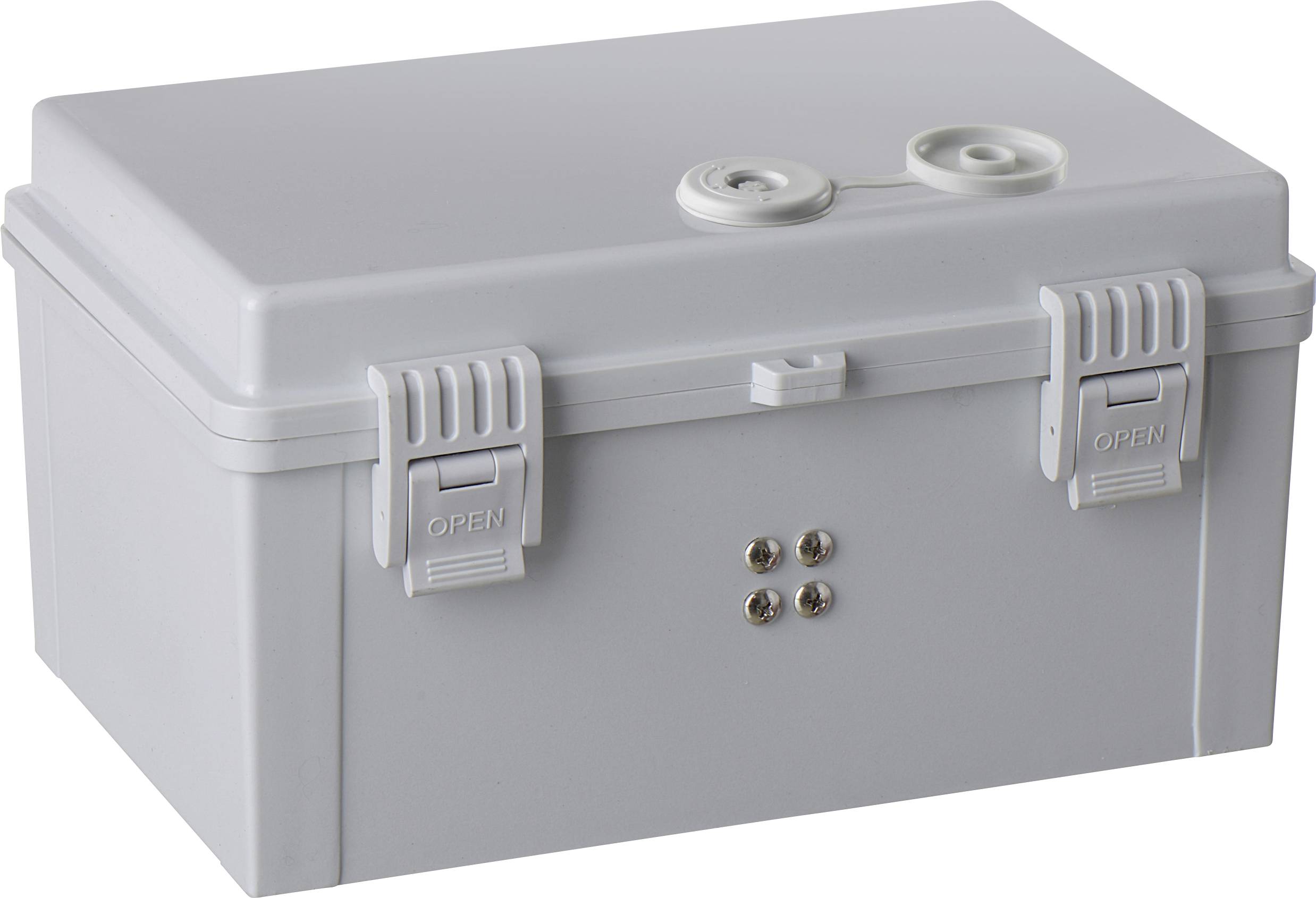 TRU COMPONENTS TC-PSC-20x30x16 Schaltschrank 200 x 300 x 160 ABS Hellgrau 1 St.