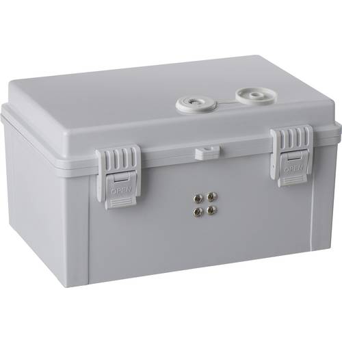 TRU COMPONENTS TC-PSC-20x30x16 Schaltschrank 200 x 300 x 160 ABS Hellgrau 1 St.