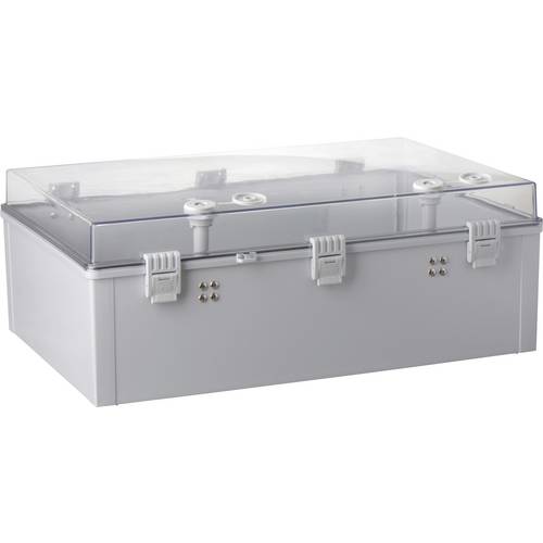 TRU COMPONENTS TC-PSC-40x60x22 Schaltschrank 400 x 600 x 220 ABS, Polycarbonat Hellgrau 1 St.