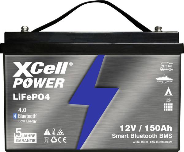 XCell LiFePO4 Spezial-Akku Spezial-Akku Innengewinde LiFePO 4 12 V 150 mAh 1 St.