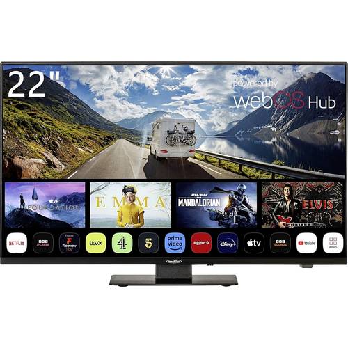 Thumbnail - Reflexion LDDX22iBT_B LCD-TV 55 cm 22 Zoll EEK E (A - G) DVB-T2, DVB-C, DVB-S2, Full HD, Smart TV, WLAN, DVD-Player, CI+...