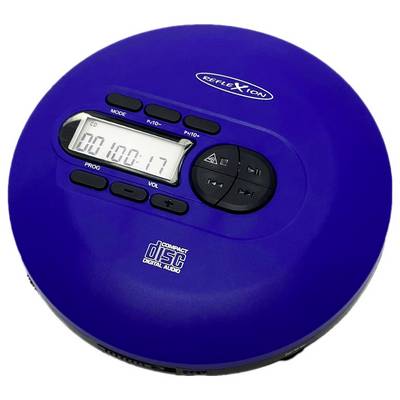 Reflexion PCD540DAB/BL Tragbarer CD-Player CD, CD-R, CD-RW, MP3 Blau