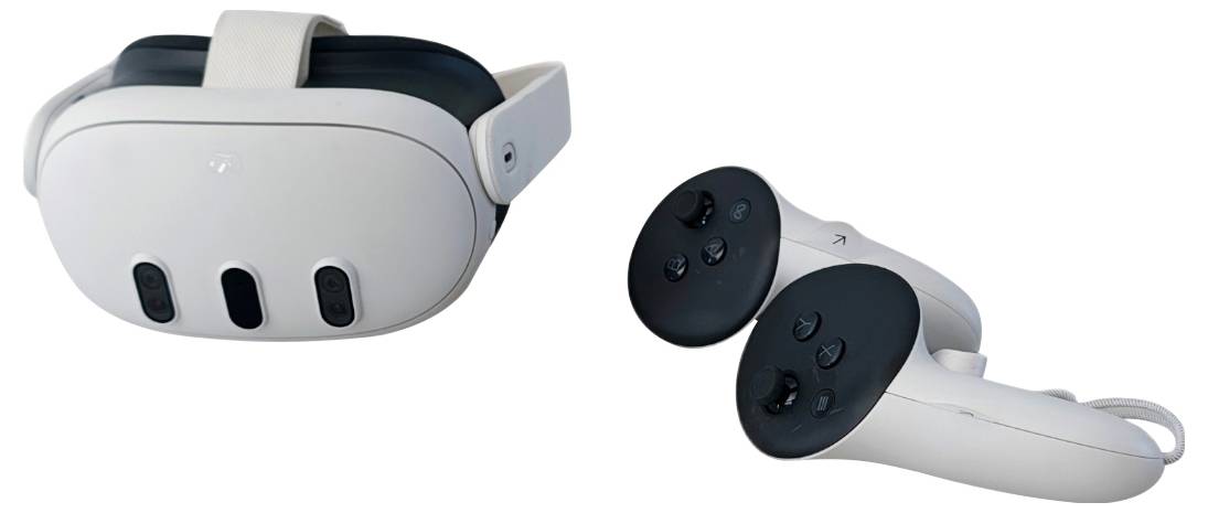 Meta Quest 3 Virtual Reality Brille Weiß 512 GB inkl. Controller