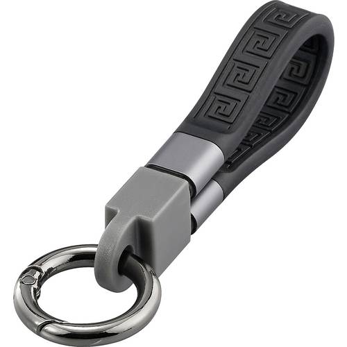 Renkforce USB-C® Kabel USB4® USB-C® 0.12 m Schwarz Schlüsselanhänger RF-6738046