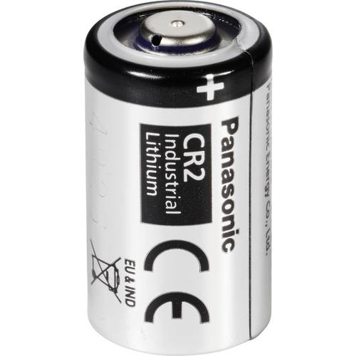 Panasonic CR2 Fotobatterie CR 2 Lithium 850 mAh 3 V 1000 St.
