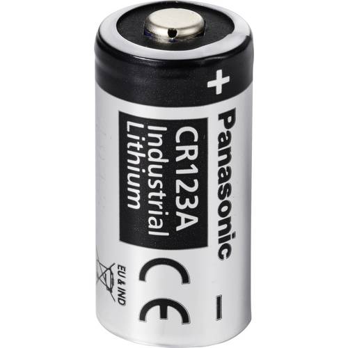 Panasonic CR123A Fotobatterie CR-123A Lithium 1550 mAh 3 V 1000 St.