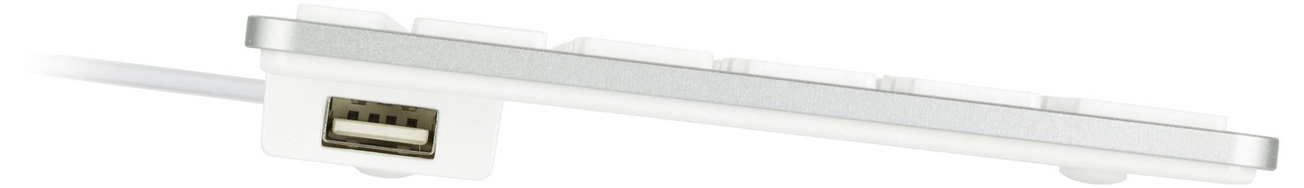 Matias FK318S-DE Wired Aluminium Keyboard for Mac USB Tastatur Deutsch, QWERTZ, Mac Silber-2