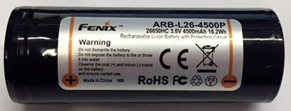 Fenix Light FEARBL26 Ersatz-Akku