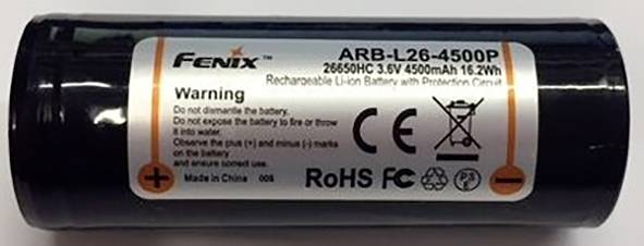 Fenix Light FEARBL26 Ersatz-Akku-0