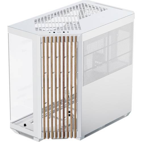 APNX APNX V1-W-WT-V1 Midi-Tower Gehäuse Weiß, Holz