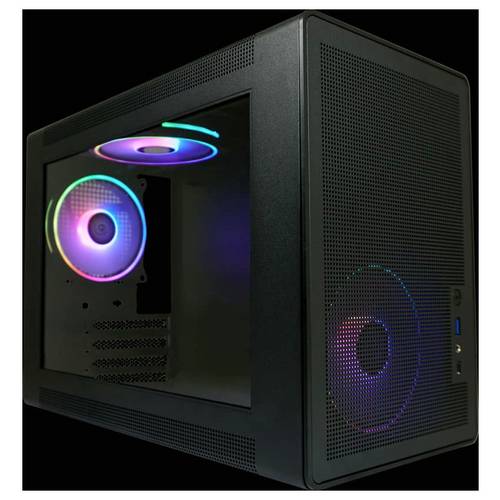 Thumbnail - LC Power LC-716MB-ON Micro-Tower PC-Gehäuse Schwarz