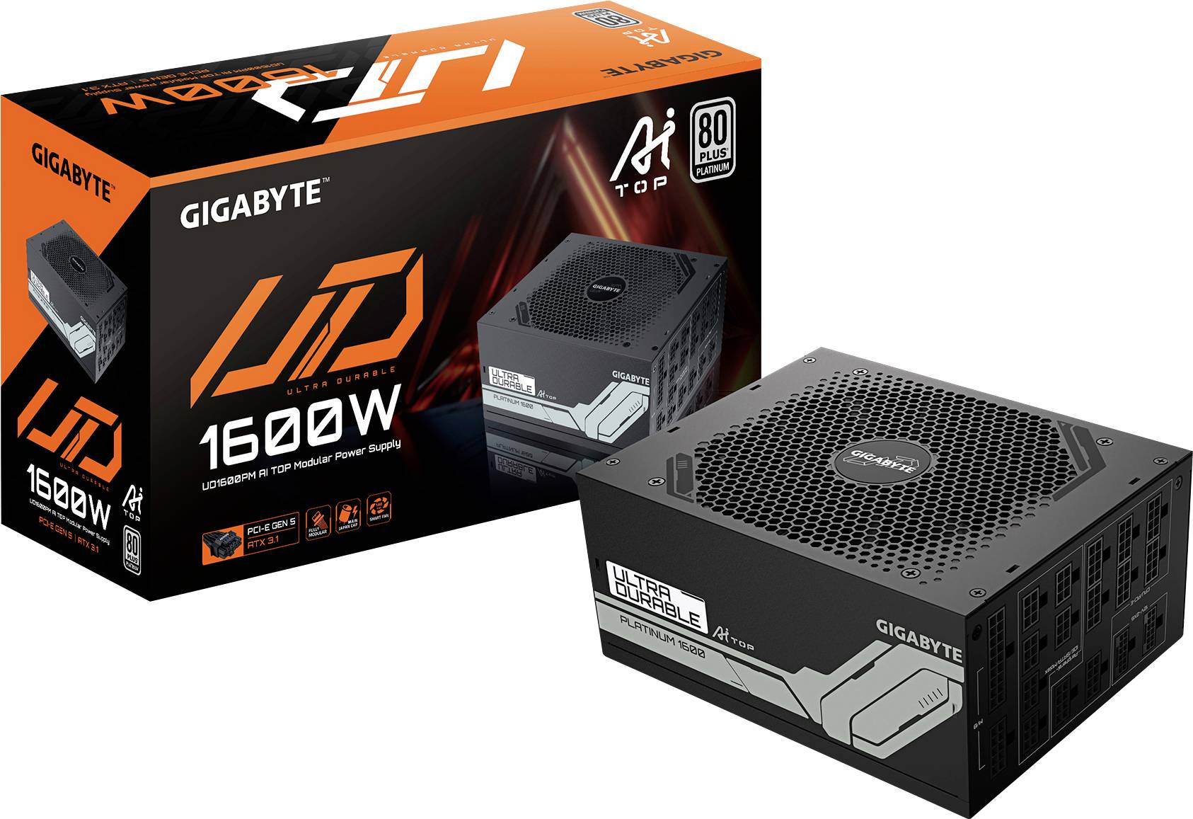Thumbnail - Gigabyte GP-UD1600PM PG5 Netzteil / Stromversorgung 1600 W ATX
