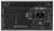 Eine schwarze Gaming-PC-Stromversorgungseinheit mit Lüftungsgitter, Ein/Aus-Schalter und dem Logo 'Republic of Gamers'.