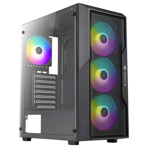 Thumbnail - AZZA Fighter 290 Midi-Tower PC-Gehäuse Schwarz
