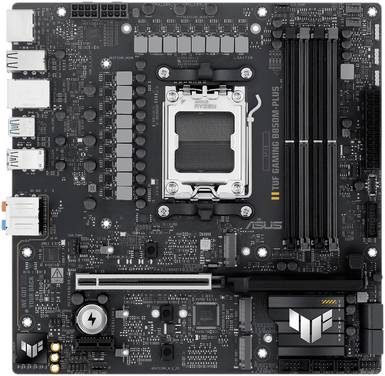 Asus TUF B850M-PLUS Mainboard Sockel (PC) AMD® AM5 Formfaktor (Details) Micro-ATX Mainboard-Chipsatz AMD® B850