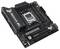 Schwarzes Mainboard mit 'TUF GAMING'-Logo, zwei PCIe-Steckplätzen, vier RAM-Steckplätzen und mehreren Anschlüssen.