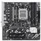 Abgebildet ist ein ASUS-Mainboard mit einem CPU-Sockel, RAM-Steckplätzen, mehreren Anschlüssen und Komponenten für Computerbau.