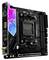 Motherboard mit AM4-Sockel, RGB-Beleuchtung und Anschlussplätzen für RAM-Module, PCIe-Karten sowie USB- und Netzwerkanschlüsse.
