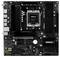 Eine ASRock-Motherboard-Platine mit verschiedenen Anschlüssen, Steckplätzen und Komponenten für die Montage in einem Computer.