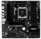 'ASRock B550M Pro4'-Mainboard mit PCIe-Steckplätzen, RAM-Slots und Anschlussmöglichkeiten, geeignet für AMD-Prozessoren.