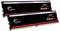 Zwei G.SKILL Aegis DDR5-RAM-Module auf weißem Hintergrund. Die Module sind schwarz mit roten und silbernen Akzenten.
