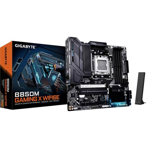 Thumbnail - Gigabyte B850M GAMING X WF6E Mainboard Sockel (PC) AMD® AM5 Formfaktor (Details) Micro-ATX Mainboard-Chipsatz AMD® B850