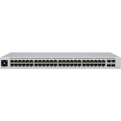 Netzwerk-Switch mit 48 Ethernet-Ports und vier SFP-Ports, geeignet für große Datennetzwerke.