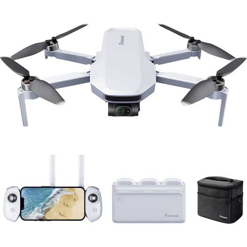 Thumbnail - Potensic ATOM Quadrocopter RtF Kameraflug, GPS-Funktion, Einsteiger Grau