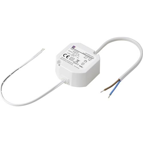 TRU COMPONENTS TC-YCL12-1201000(Round shape) LED-Trafo Konstantspannung 12 W 1.0 A 12 V/DC nicht dimmbar, Montage auf en...