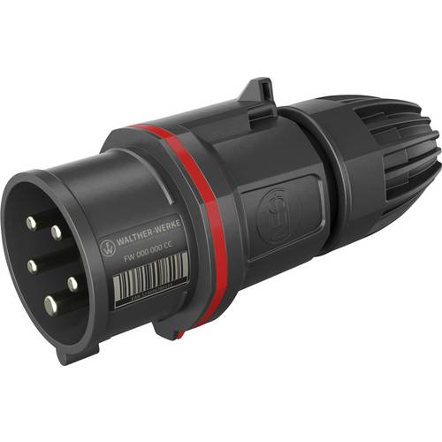 Walther Werke FW211506CC CEE Stecker 16 A 5polig 230 V, 400 V 1 St.