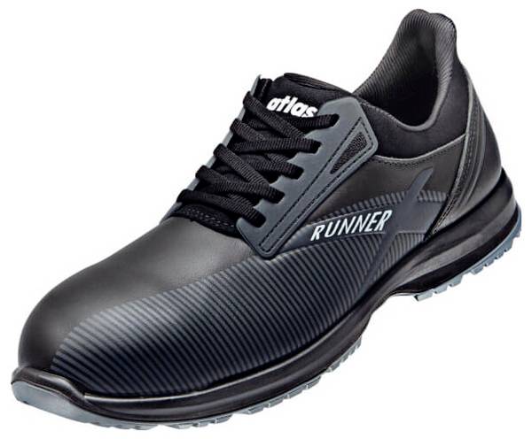 Atlas Runner 295 S3 ESD AD1450_44  Sicherheitsschuh S3 Schuhgröße (EU): 44 Schwarz 1 Paar