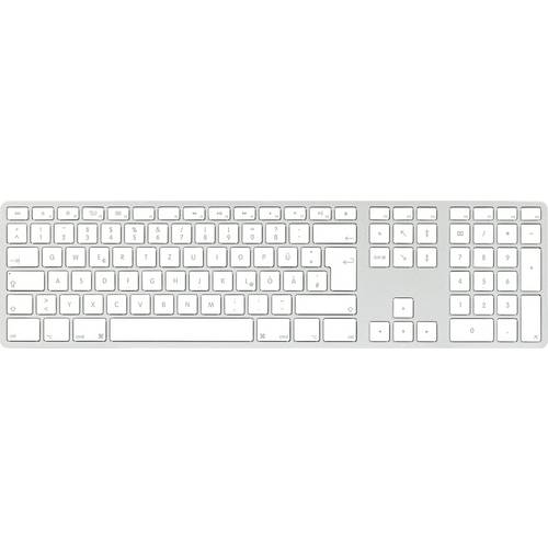 Matias FK416DCS-DE Wireless USB-C® Keyboard for Mac Kabellos Tastatur Deutsch, QWERTZ, Mac Silber