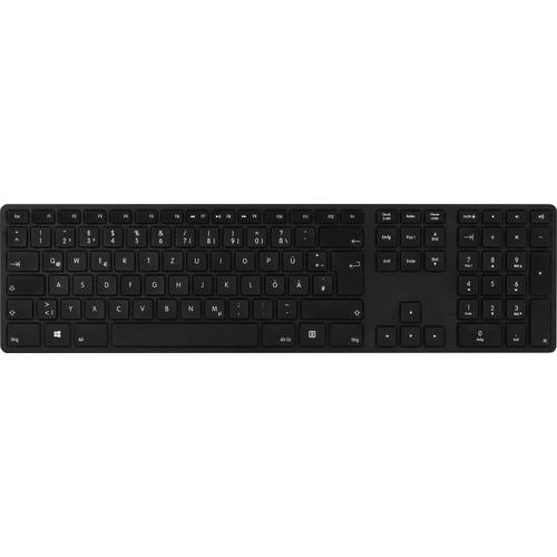 Thumbnail - Matias FK416PCDCBB-DE Wireless USB-C® Keyboard Kabellos Tastatur Deutsch, QWERTZ Schwarz