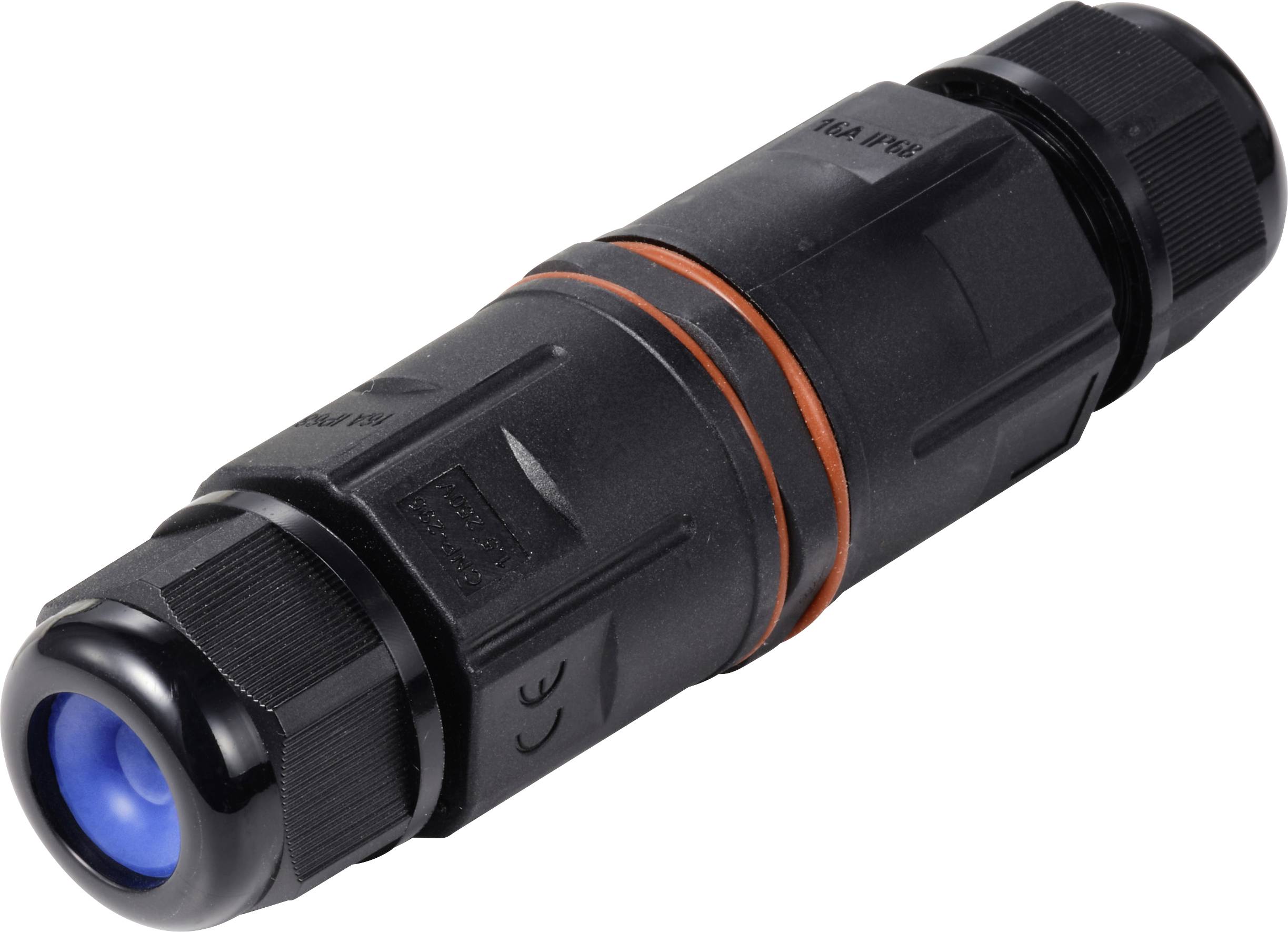 Sygonix SY-6748356 Kabelverbinder mit Steckklemmen, witterungsbeständig (Ø x L) 33 mm x 127 mm 1 St.