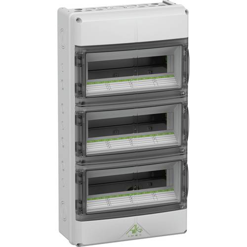 Spelsberg 73344252 AK 42 UL Kleinverteiler Aufputz, Wand Anzahl Teilungen = 42 Anzahl Reihen = 3 Inhalt 1 St.