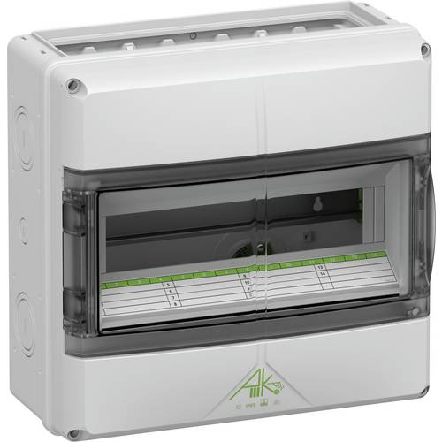 Spelsberg 73351452 AK-F 14 UL Kleinverteiler Aufputz, Wand Anzahl Teilungen = 14 Anzahl Reihen = 1 Inhalt 1 St.