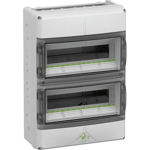 Spelsberg 73352852 AK-F 28 UL Kleinverteiler Aufputz, Wand Anzahl Teilungen = 28 Anzahl Reihen = 2 Inhalt 1 St.