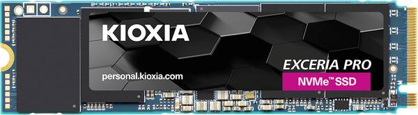 KIOXIA EXCERIA PRO LSE10Z001TG8 - SSD - 1 TB - intern - M.2 2280 - PCIe 4.0 x4 (NVMe)