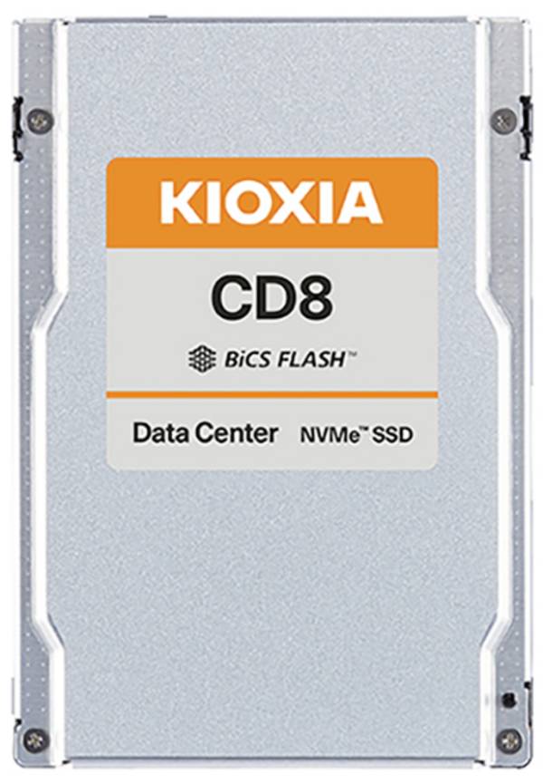 KIOXIA CD8-R 2.5"" NVMe™ SSD - 7,68 TB KCD8XRUG7T68