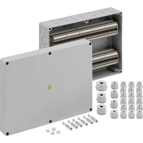 Spelsberg RK 4/100-100x4² Reihenklemmen-Gehäuse 254 x 360 x 111 Aluminium Grau 1 St.