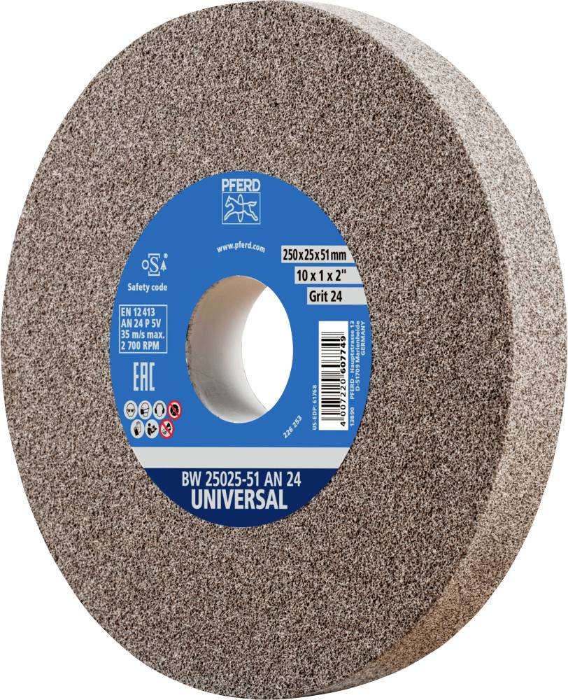 PFERD TOOLS 39010123 Schleifbockscheibe Durchmesser 250 mm Bohrungs-Ø 51 mm 1 St.