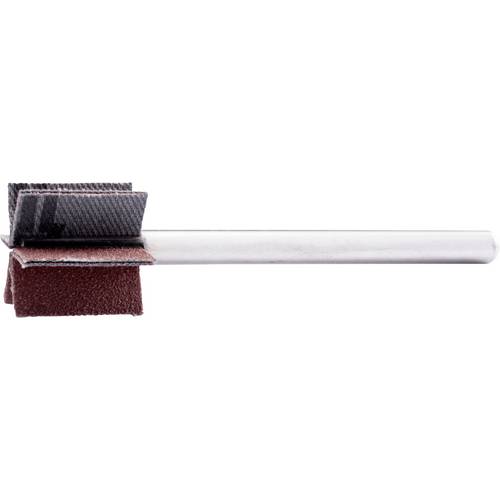 Thumbnail - PFERD TOOLS 44403252 PFERD Korund Fächerschleifer F Ø 20x20mm Schaft-Ø 6 mm Länge 60 mm Lamellen 6x2 Lamellen A120 für F...